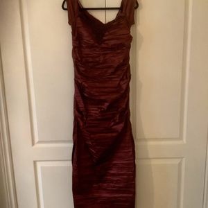 Alex Evenings, US10, Plum Evening Gown
